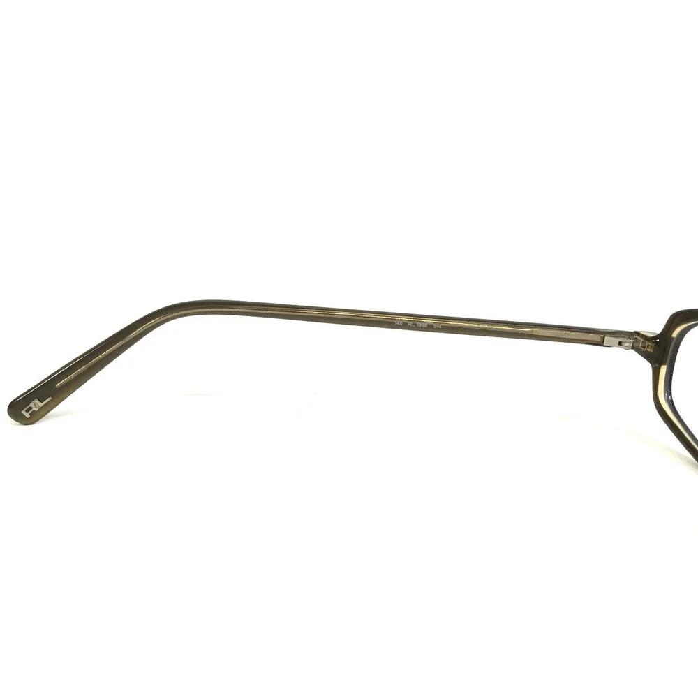 Vintage Ralph Lauren Petite Eyeglasses Frames RL1368 1H4 Brown Blue 50-14-140